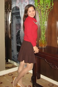 licks asian wife - sunburn tights